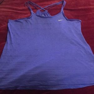 Nike dry fit active wear top size large